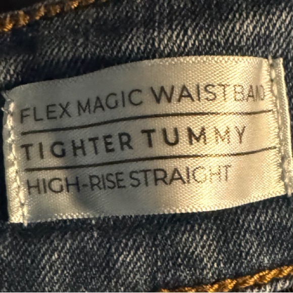 Lane Bryant Tighter Tummy High-Rise Straight Jean size 22. - Picture 5 of 5